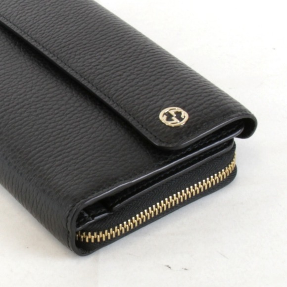 GUCCI Black Leather Wallet - Picture 3 of 10